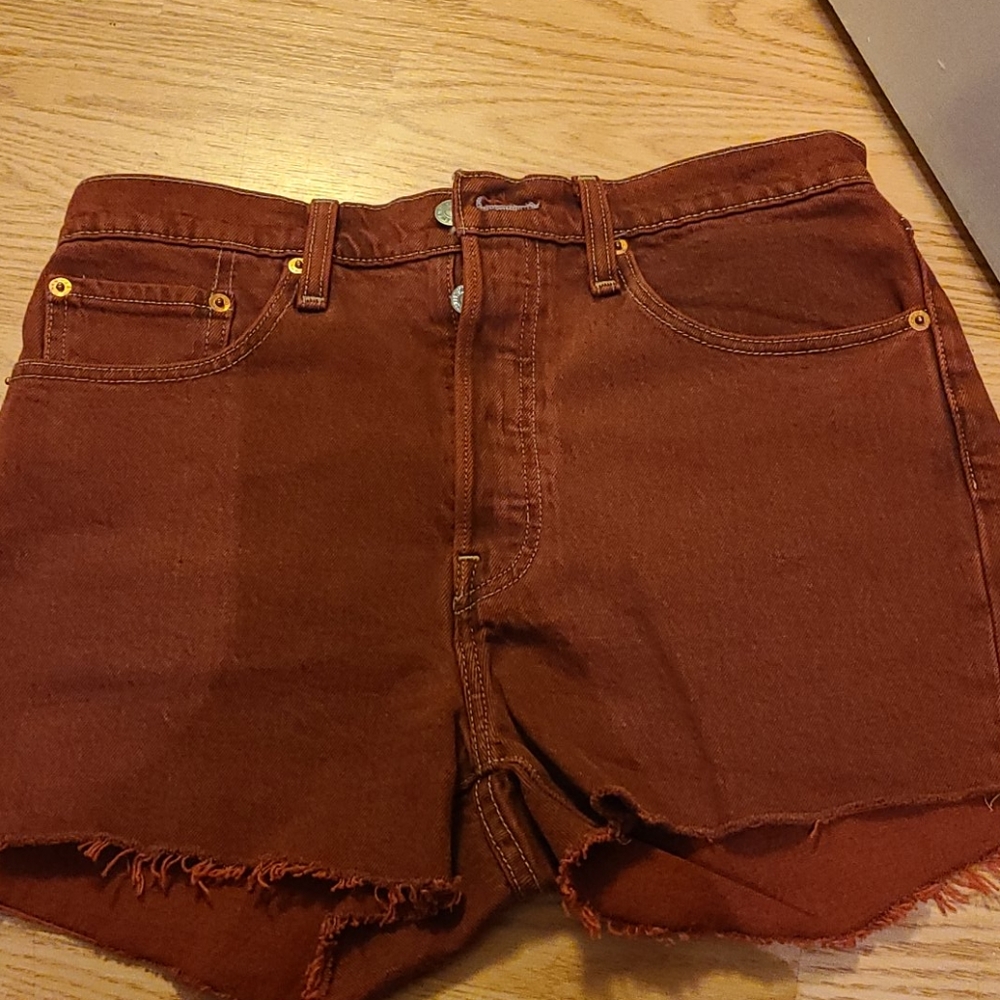 Never worn Levis cutoff shorts